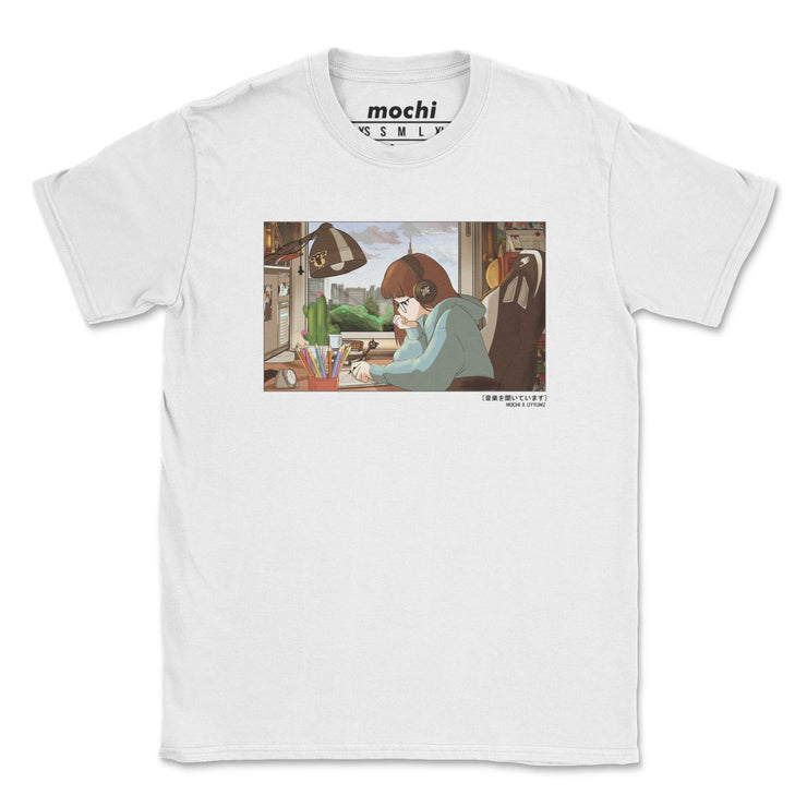anime-manga-japanese-t-shirts-clothing-apparel-streetwear-Anime-Fi Girl • T-Shirt (Front Only)-mochiclothing