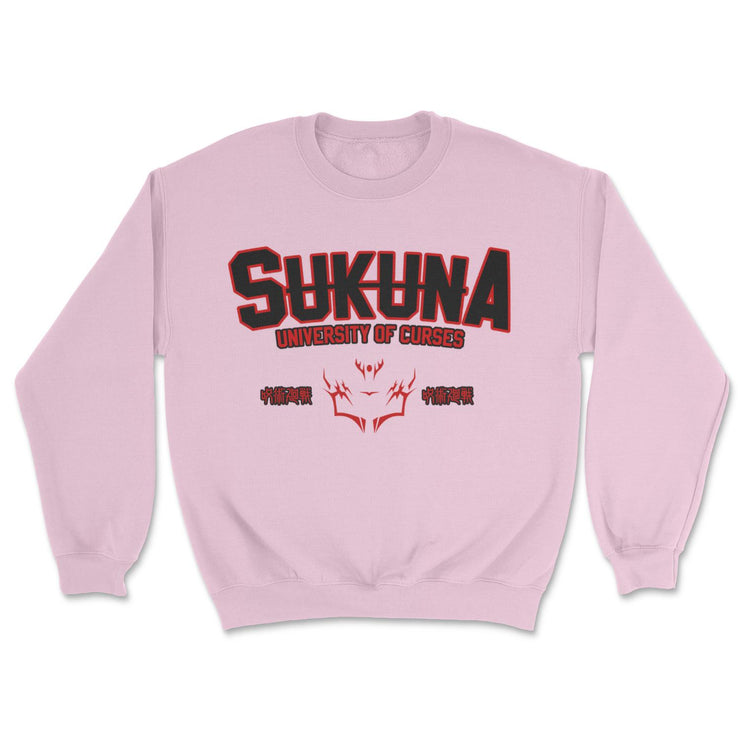 anime-manga-japanese-t-shirts-clothing-apparel-streetwear-Curse University • Sweatshirt-mochiclothing