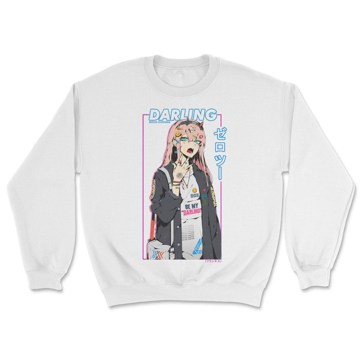 Darling in the franxx sweatshirt hot sale