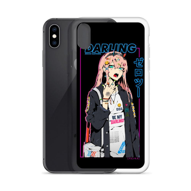 anime-manga-japanese-t-shirts-clothing-apparel-streetwear-Darling • iPhone Case-mochiclothing