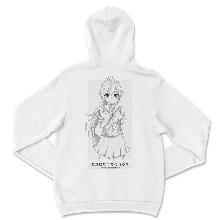 anime-manga-japanese-t-shirts-clothing-apparel-streetwear-Friends 1.0 • Hoodie (Front & Back)-mochiclothing