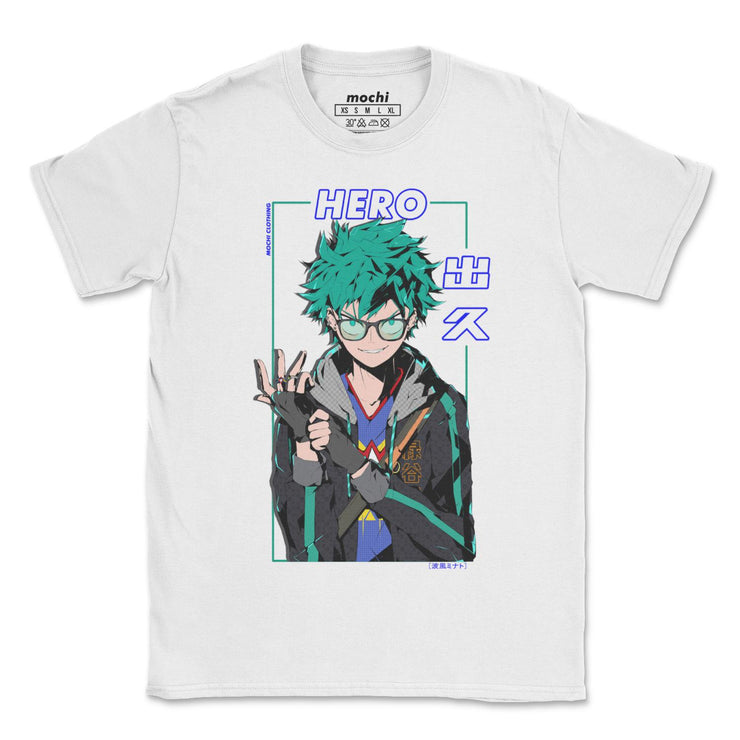 anime-manga-japanese-t-shirts-clothing-apparel-streetwear-Hero • T-Shirt-mochiclothing