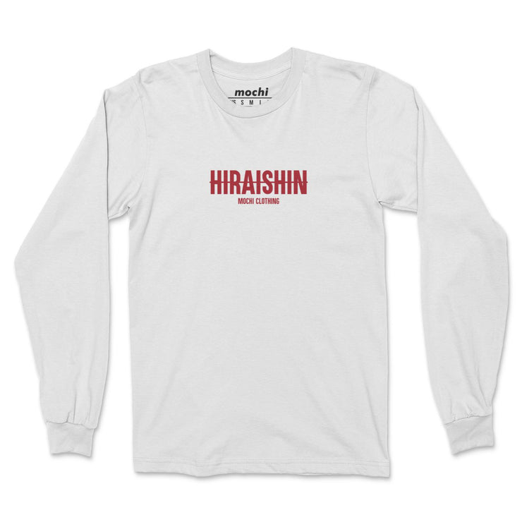 anime-manga-japanese-t-shirts-clothing-apparel-streetwear-Hiraishin • Long Sleeve Tee (Front & Back)-mochiclothing