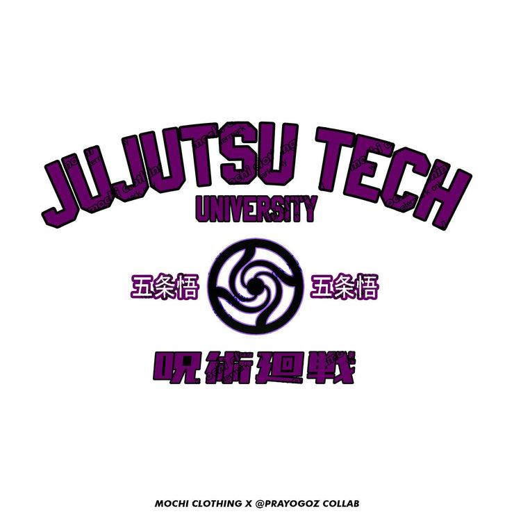 anime-manga-japanese-t-shirts-clothing-apparel-streetwear-Jujutsu Tech University • Sweatshirt-mochiclothing