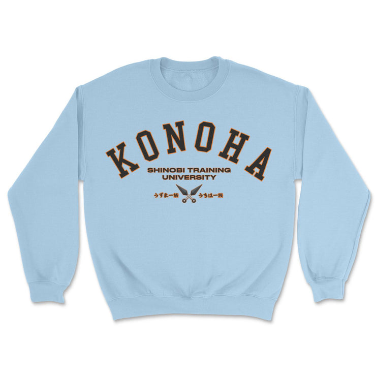 anime-manga-japanese-t-shirts-clothing-apparel-streetwear-Konoha University • Sweatshirt-mochiclothing