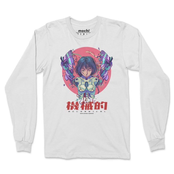 anime-manga-japanese-t-shirts-clothing-apparel-streetwear-Mechanical • Long Sleeve Tee-mochiclothing