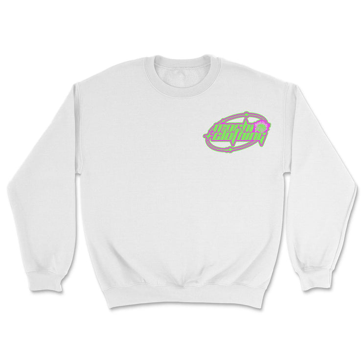 anime-manga-japanese-t-shirts-clothing-apparel-streetwear-Mochi Y2K Neon Green (Front Only) • Sweatshirt-mochiclothing