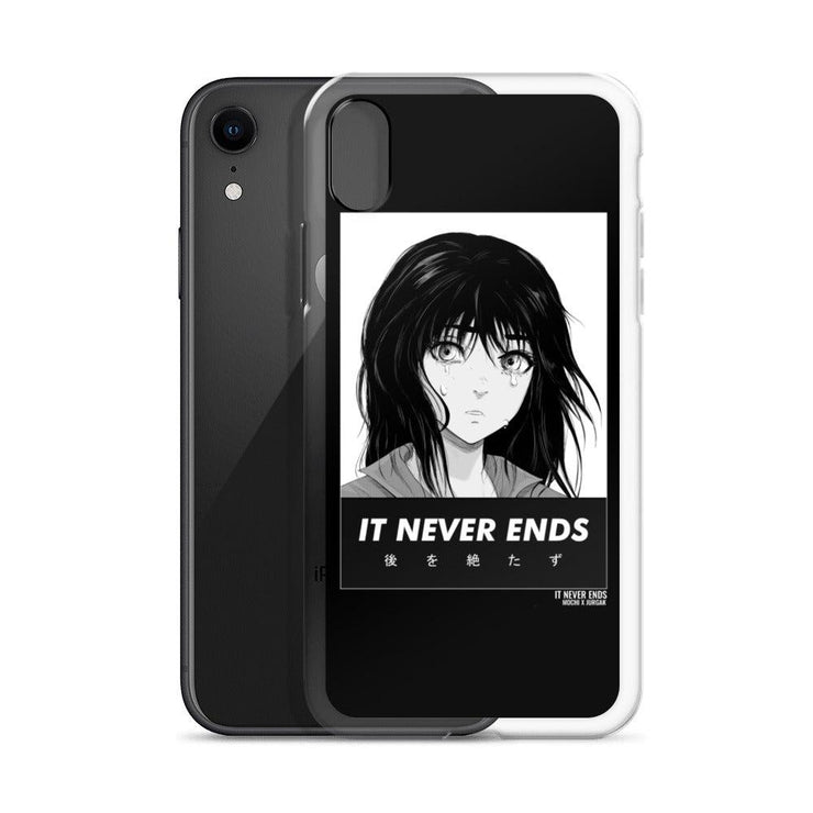 anime-manga-japanese-t-shirts-clothing-apparel-streetwear-Never Ends • iPhone Case-mochiclothing