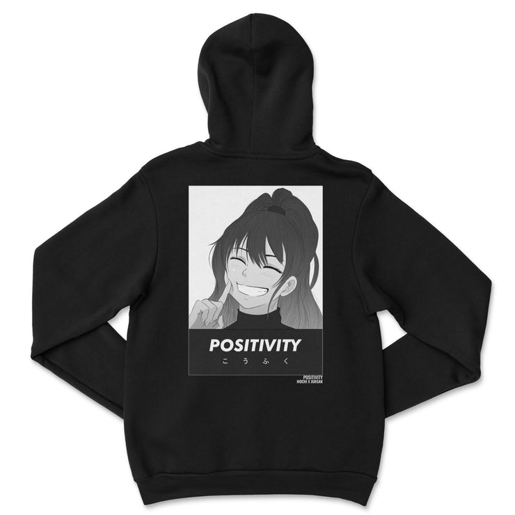 anime-manga-japanese-t-shirts-clothing-apparel-streetwear-Positivity • Hoodie (Front & Back)-mochiclothing