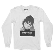 anime-manga-japanese-t-shirts-clothing-apparel-streetwear-Positivity • Long Sleeve Tee (Front Only)-mochiclothing