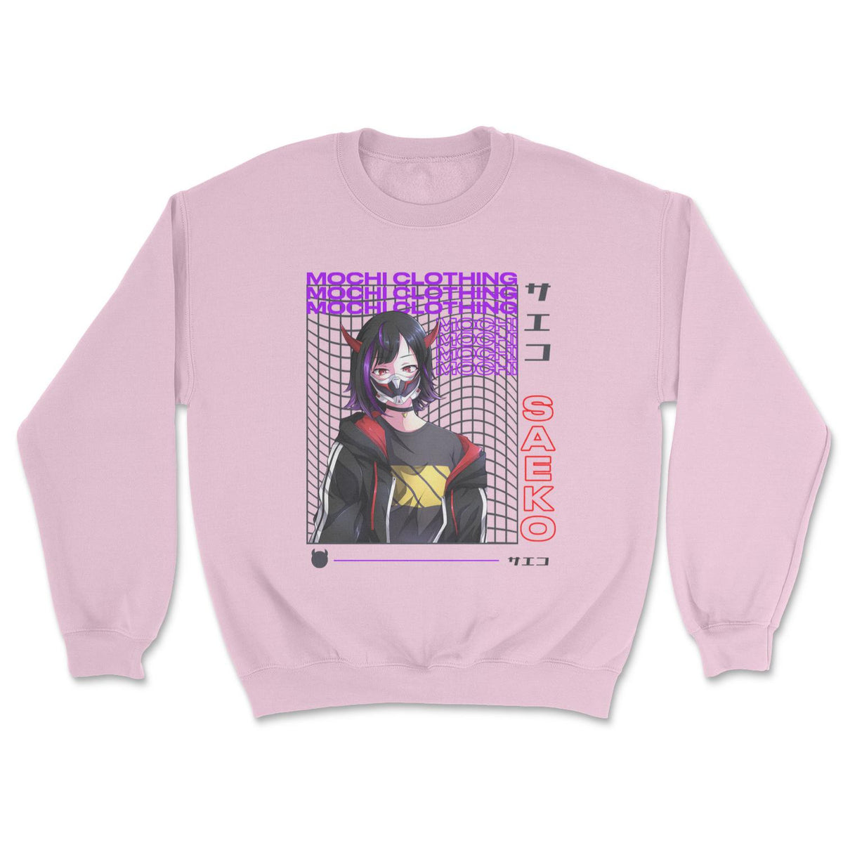 Saeko Sweatshirt | Anime Streetwear T-Shirt | MochiClothing.com ...