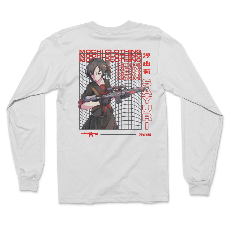 anime-manga-japanese-t-shirts-clothing-apparel-streetwear-Sayuri • Long Sleeve (Front & Back)-mochiclothing