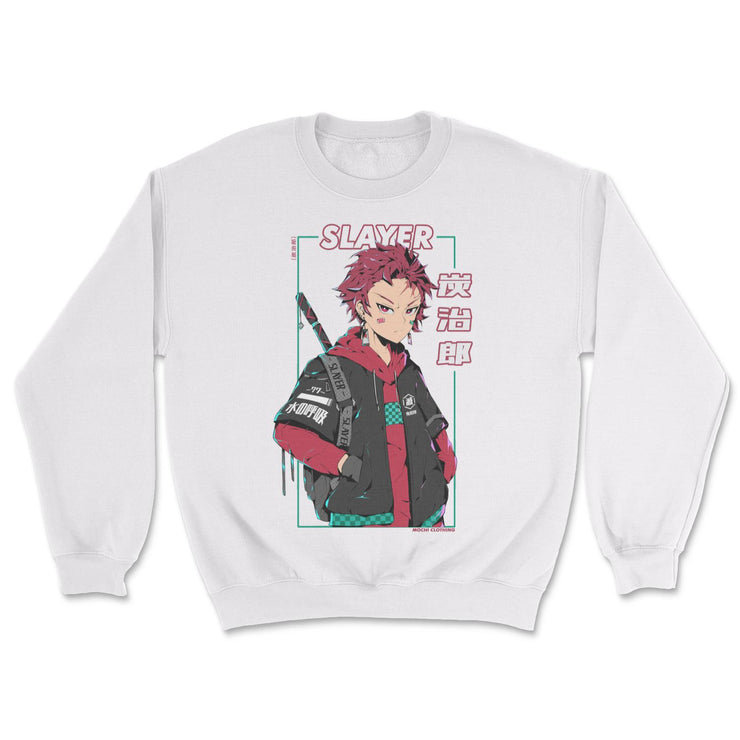 anime-manga-japanese-t-shirts-clothing-apparel-streetwear-Slayer • Sweatshirt-mochiclothing