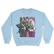 anime-manga-japanese-t-shirts-clothing-apparel-streetwear-Sukeban Trio • Sweatshirt-mochiclothing